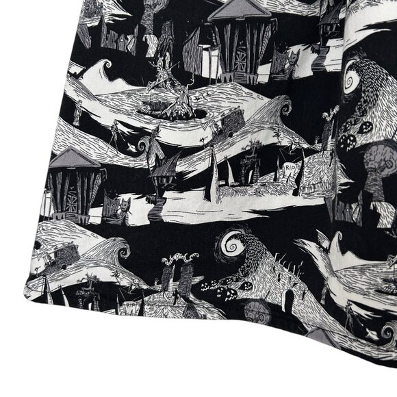 Disney Jack Skellington The Nightmare Before Christmas Pleated Skirt (2XL) - Picture 10 of 16